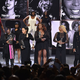 NEW YORK, NY - JULY 11: Host Eve and honorees Missy Elliott, DJ Spinderella, Cheryl "Salt" James, Sandra "Pepa" Denton, Queen Latifah, and Lil Kim watch show during the VH1 Hip Hop Honors: All Hail The Queens at David Geffen Hall on July 11, 2016 in New York City. (Photo by Theo Wargo/Getty Images for VH1)